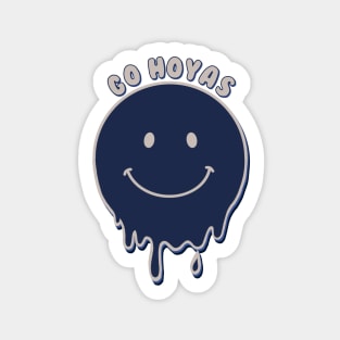 georgetown dripping smiley Sticker